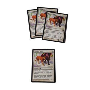 Magic The Gathering Trained Caracal Creature Cat Card 4X James Ryman 27/274